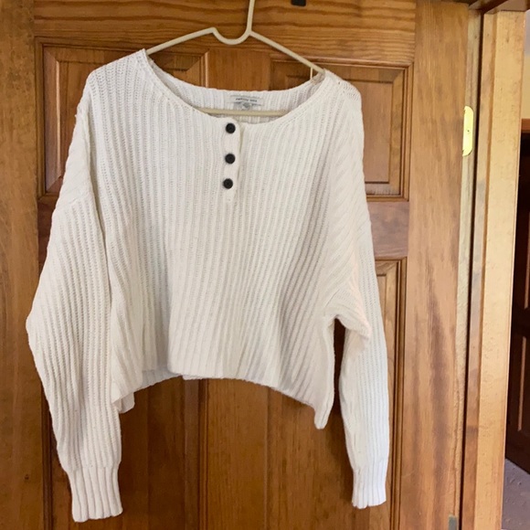 Sweaters - American eagle sweater crop top